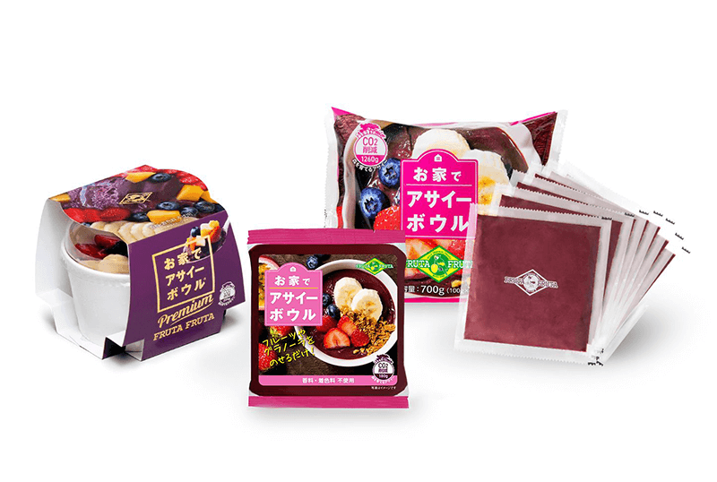 お家でアサイーボウルシリーズ
